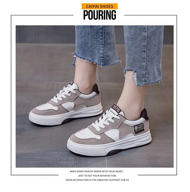 2024 Fashion Platform Sneakers for Women Comfort