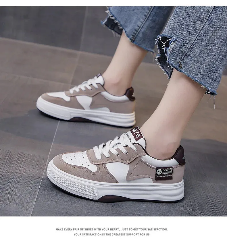 2024 Fashion Platform Sneakers for Women Comfort