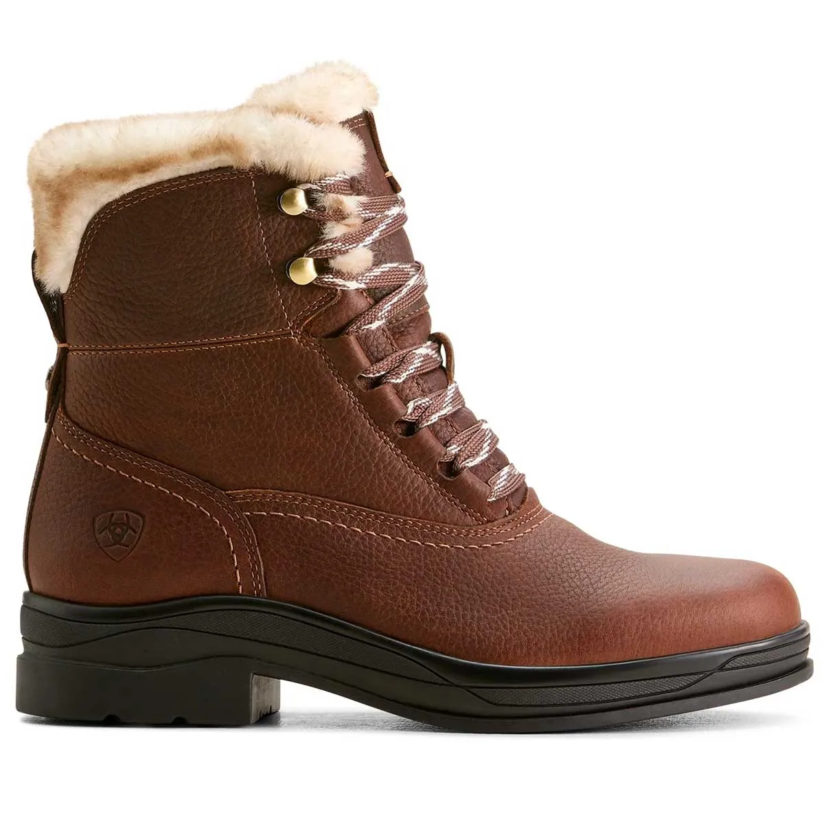 30% OFF ARIAT Harper Sherpa H20 Waterproof Boots - Womens - Dark Brown