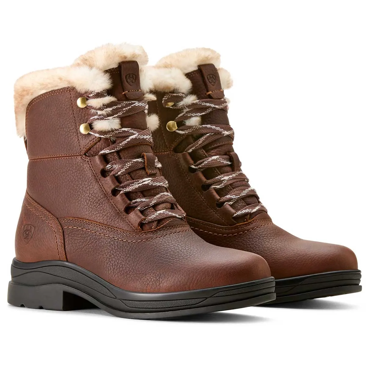 30% OFF ARIAT Harper Sherpa H20 Waterproof Boots - Womens - Dark Brown