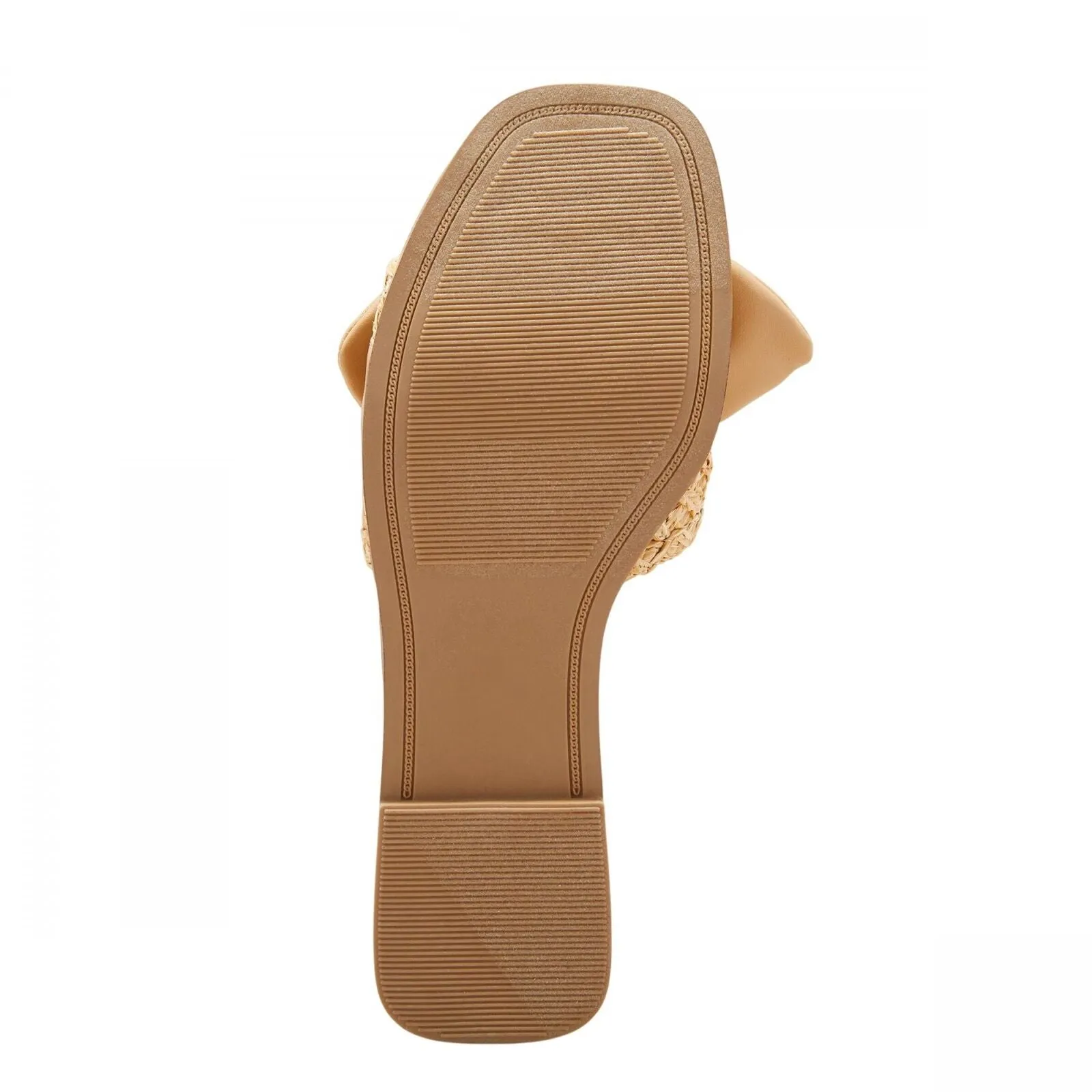 A New Day Womens Maple Knotted Bow Slide Sandals 91745610 Tan Brown 9M