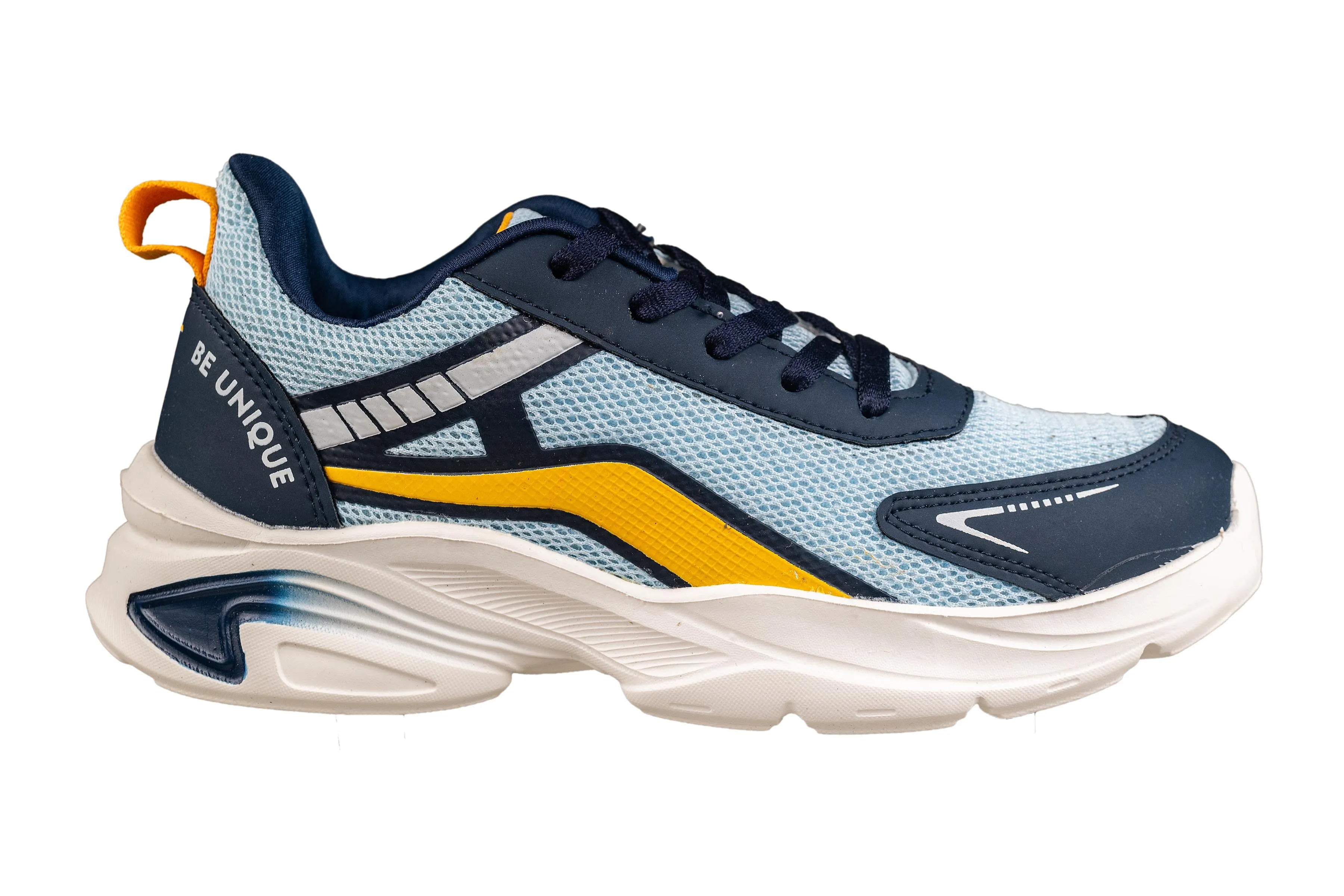 Abros Boys Ice Blue / Navy Sports Shoe (Sports Assb 0161)