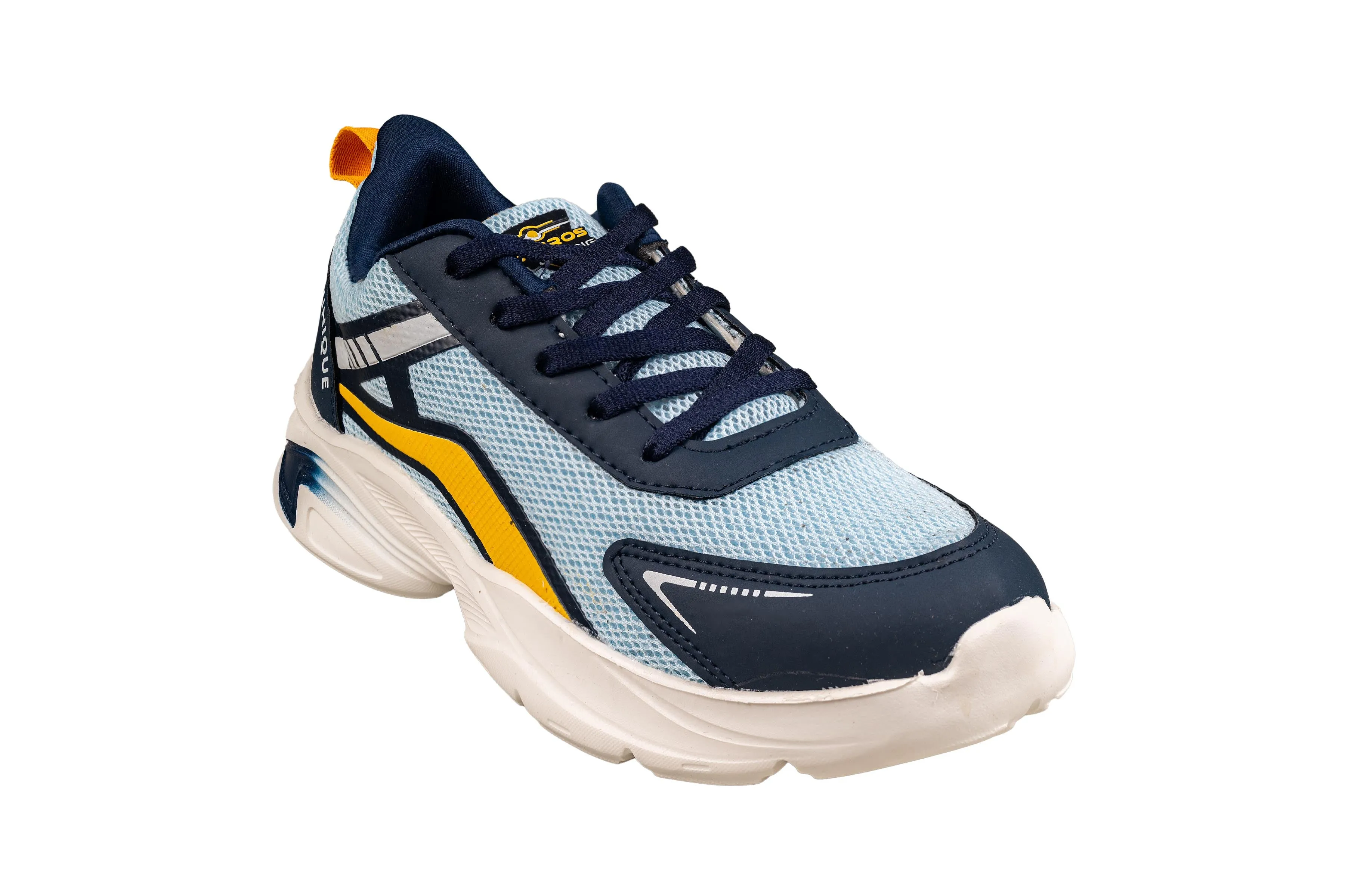 Abros Boys Ice Blue / Navy Sports Shoe (Sports Assb 0161)