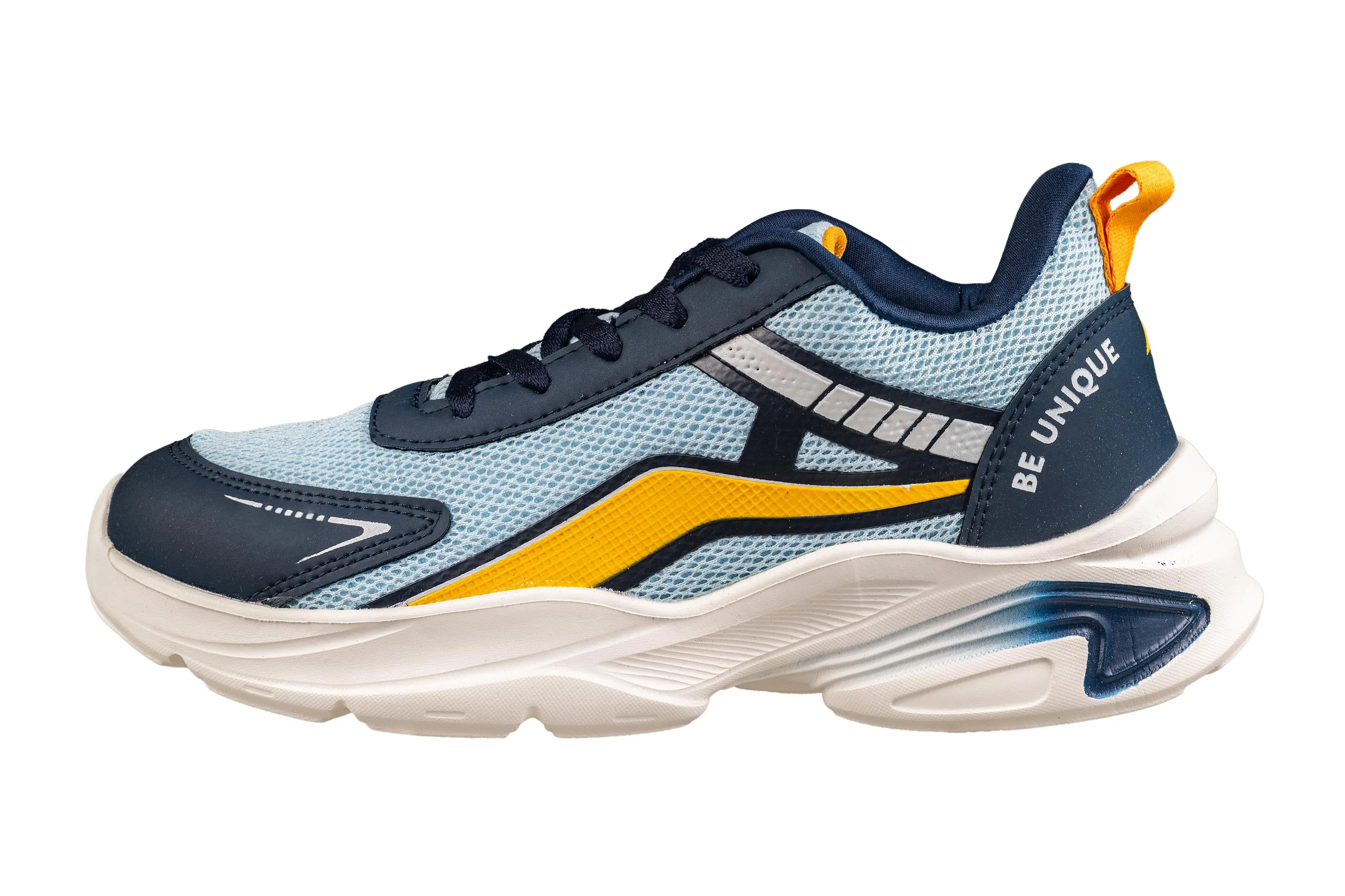 Abros Boys Ice Blue / Navy Sports Shoe (Sports Assb 0161)
