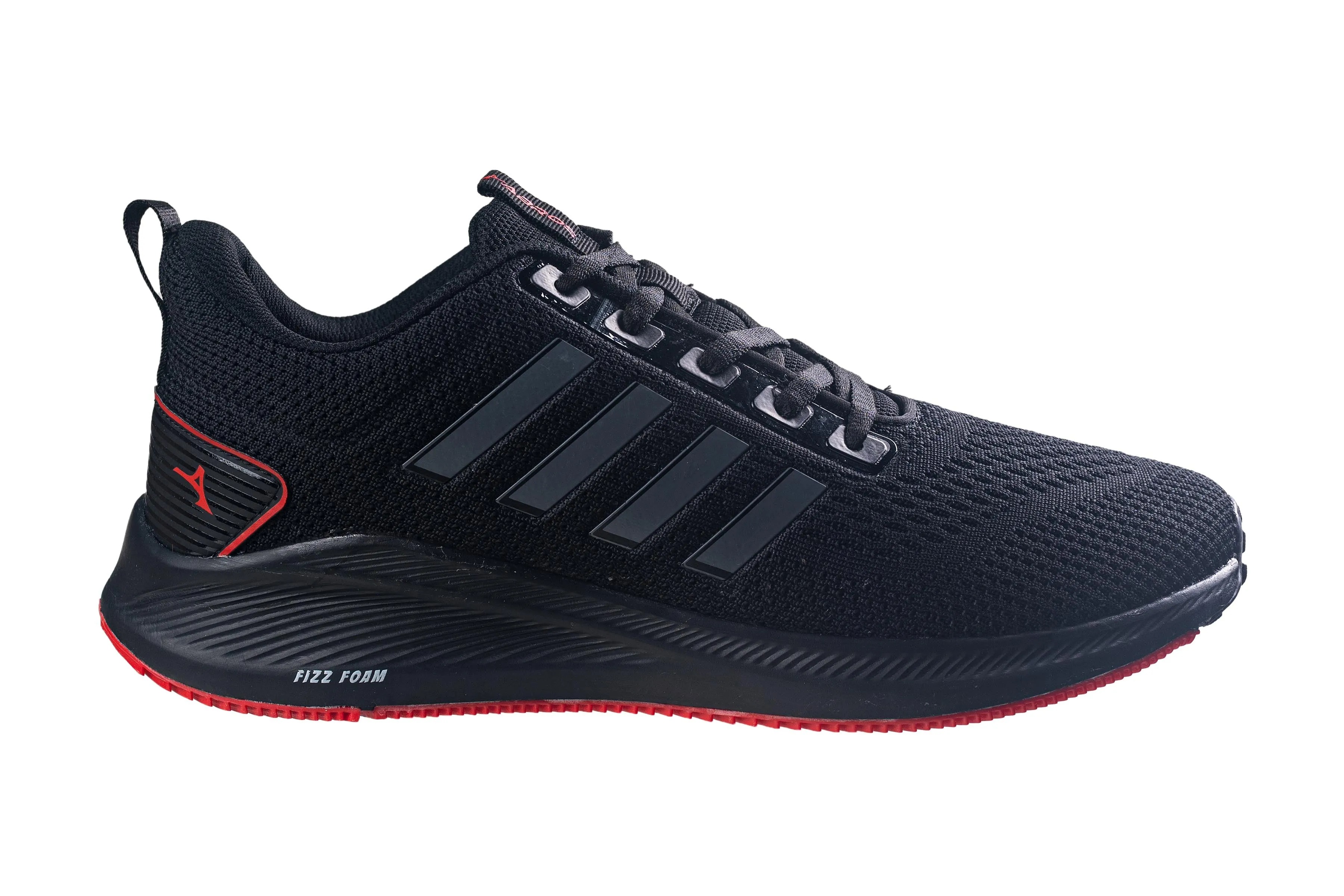 Abros Gents Black / Red Sports Shoe