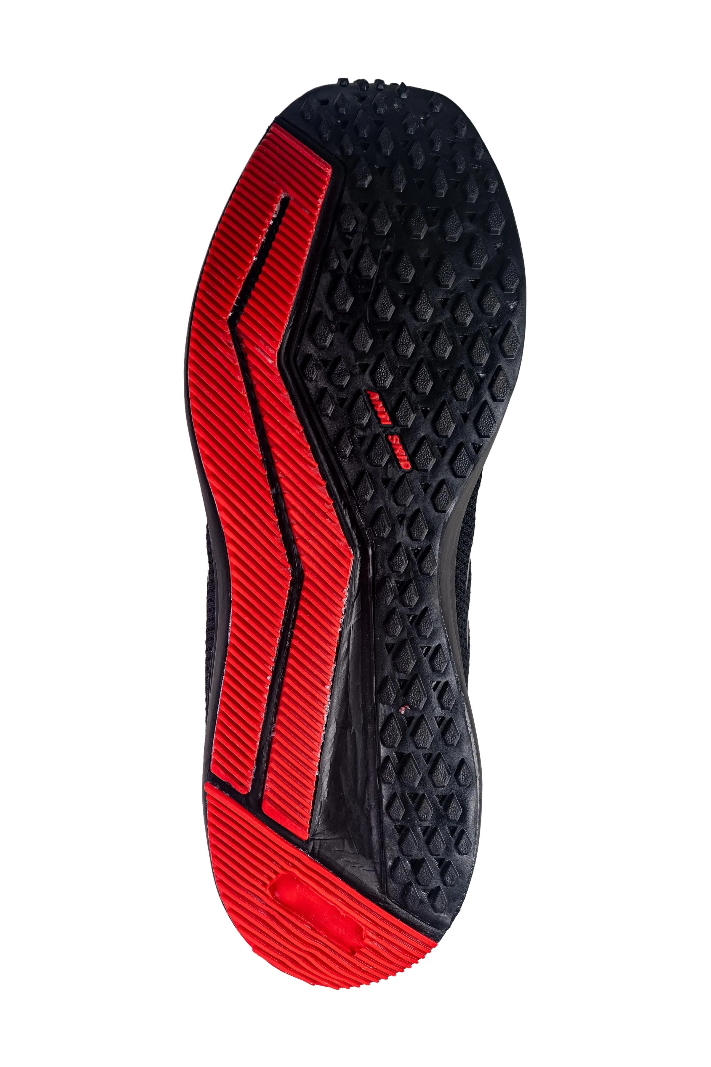 Abros Gents Black / Red Sports Shoe
