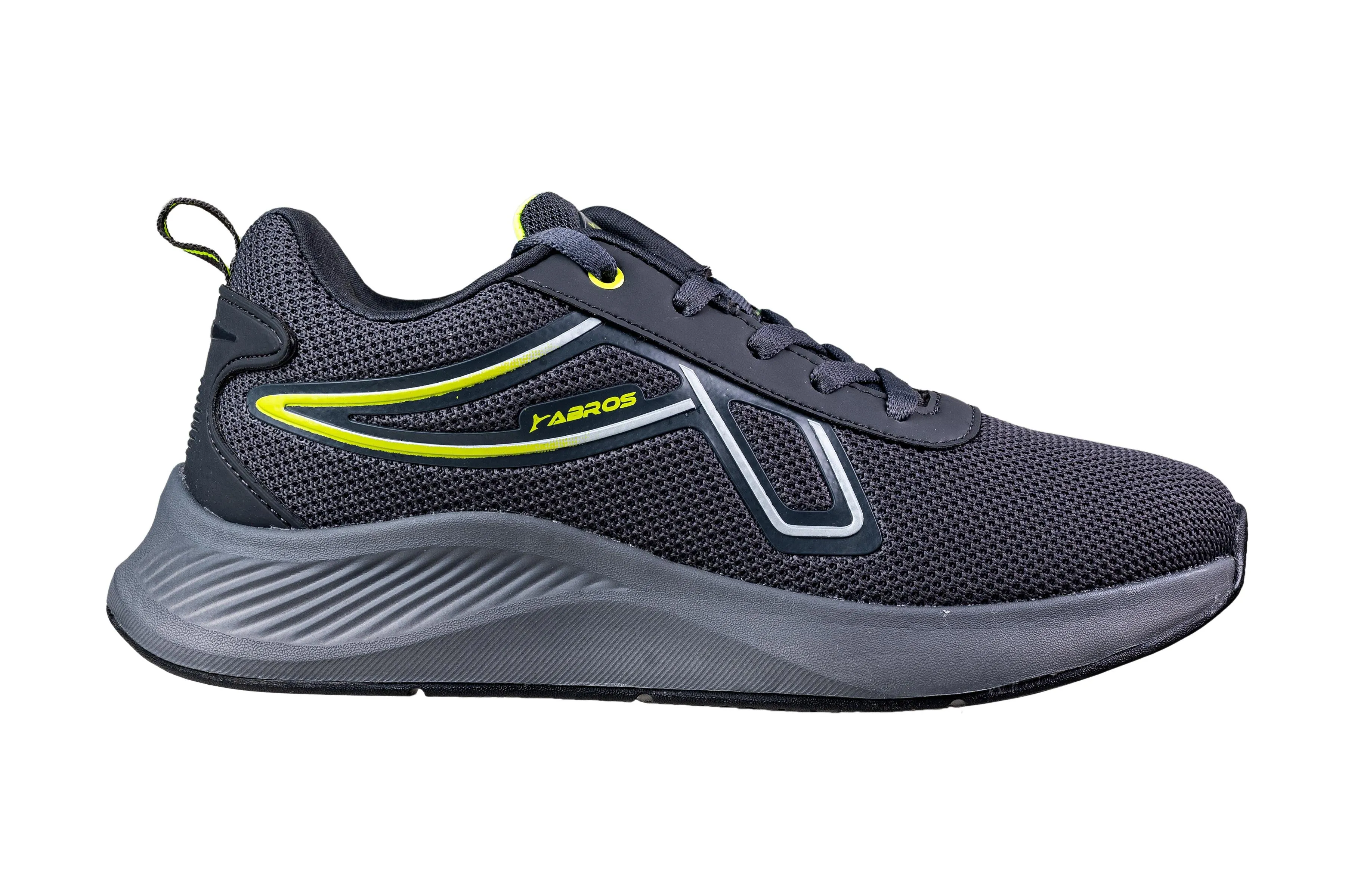 Abros Gents D. Grey / F. Green Sports Shoe