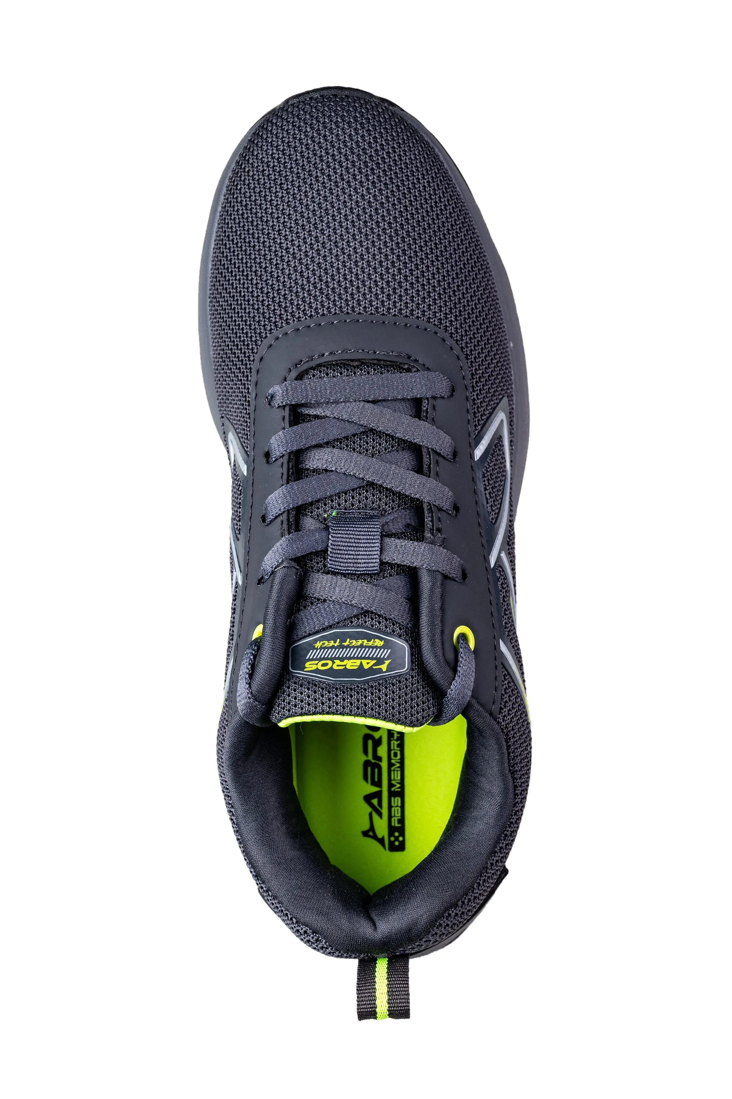 Abros Gents D. Grey / F. Green Sports Shoe