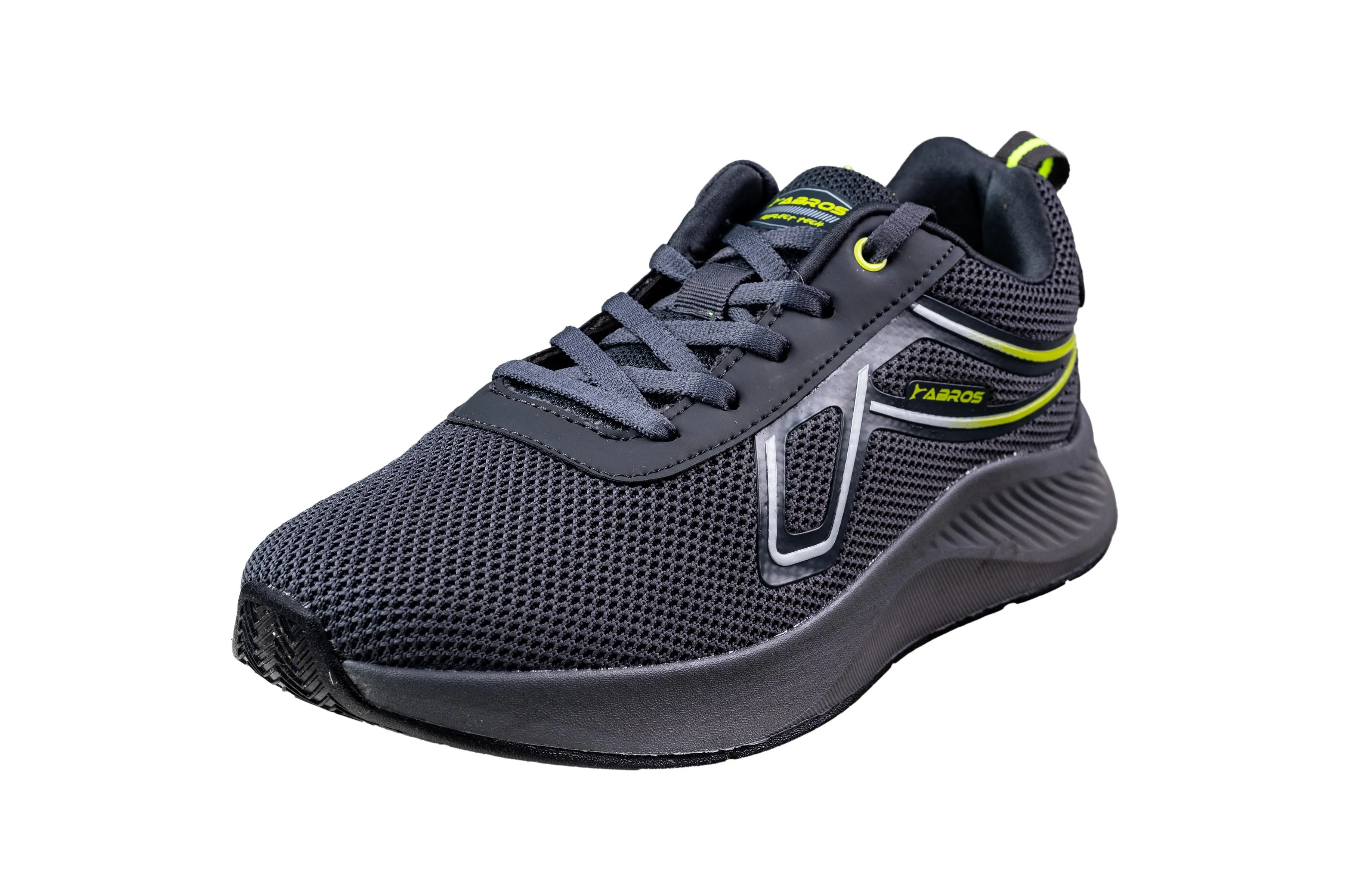 Abros Gents D. Grey / F. Green Sports Shoe