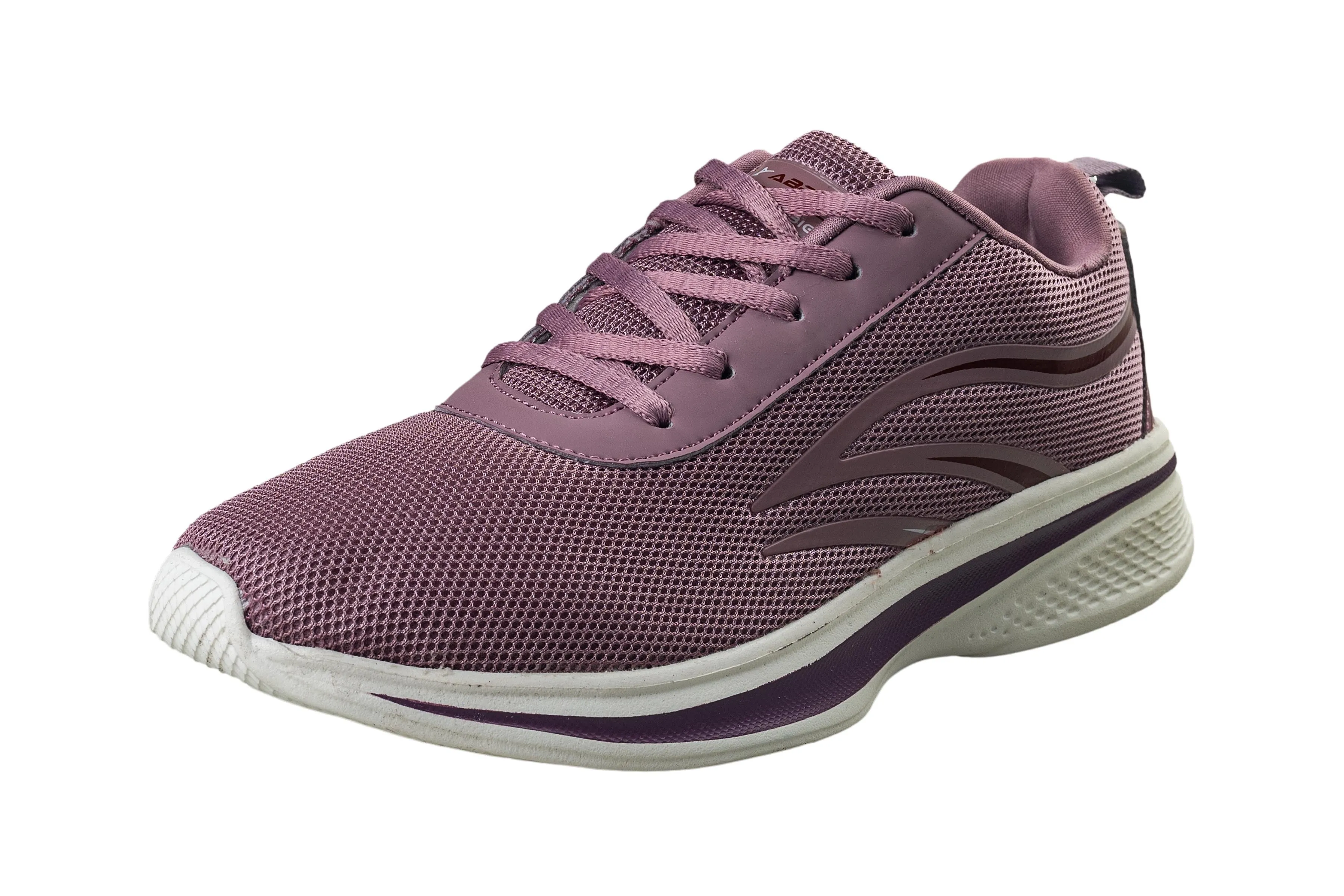 Abros Ladies Mauve / D. Mauve Sports Shoe