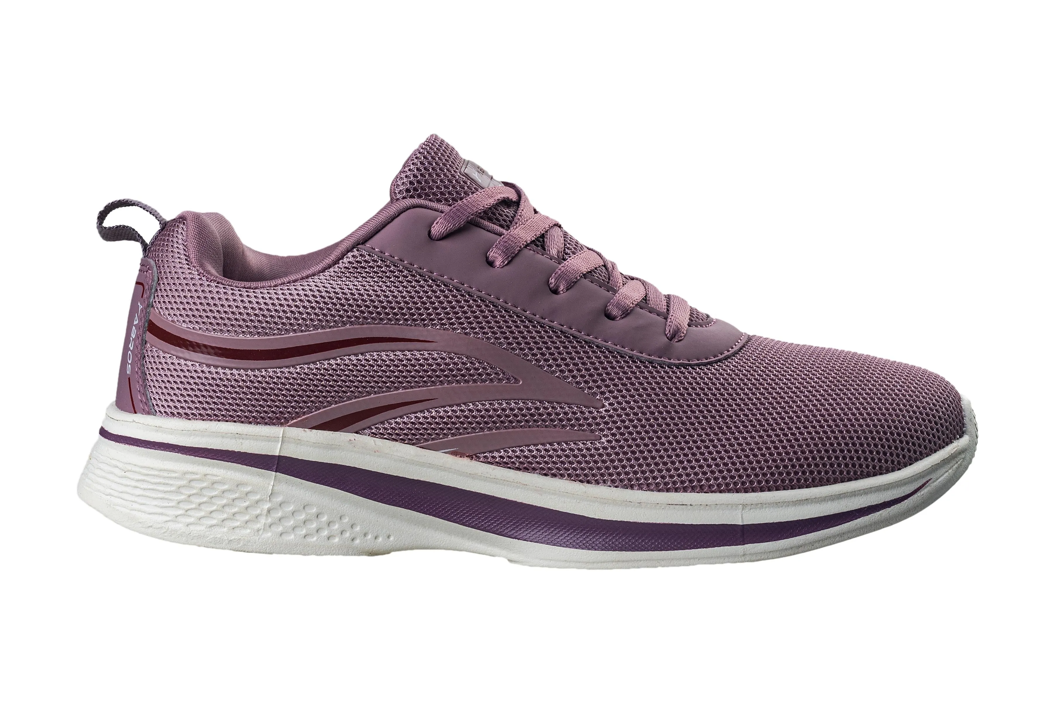 Abros Ladies Mauve / D. Mauve Sports Shoe