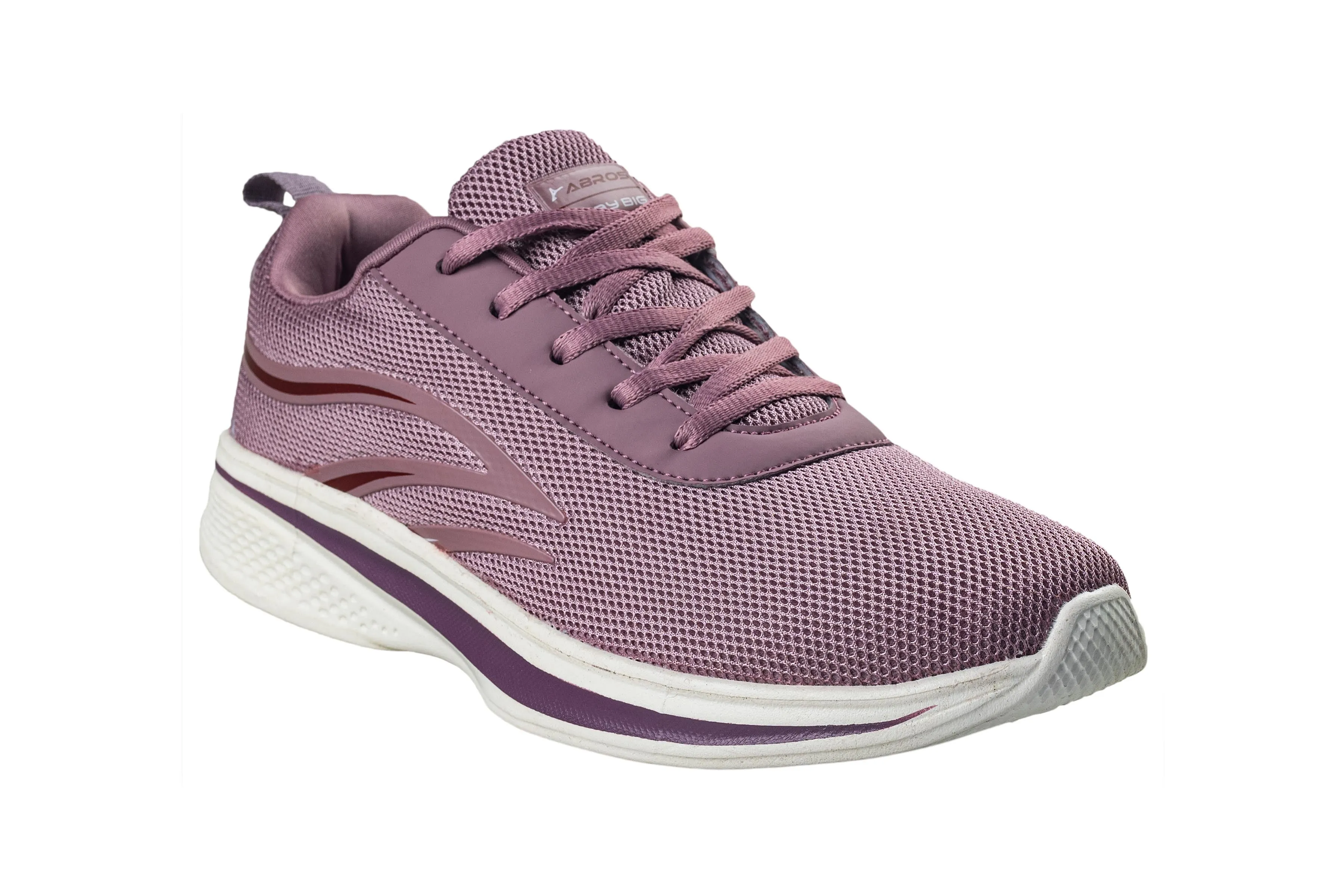 Abros Ladies Mauve / D. Mauve Sports Shoe