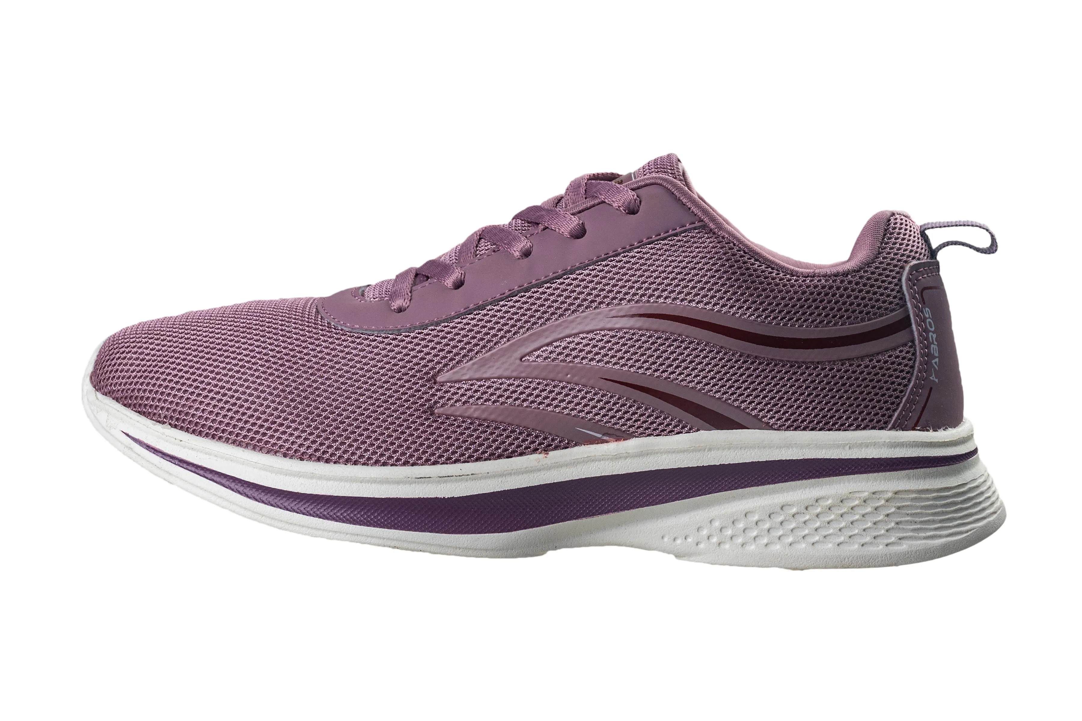 Abros Ladies Mauve / D. Mauve Sports Shoe