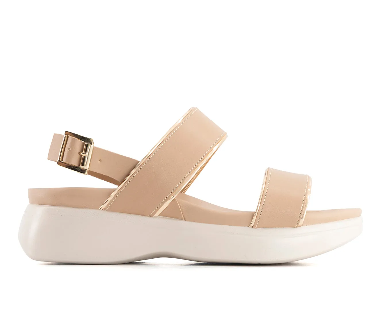Andrea Women's Slingback Buckle Sandals 68547