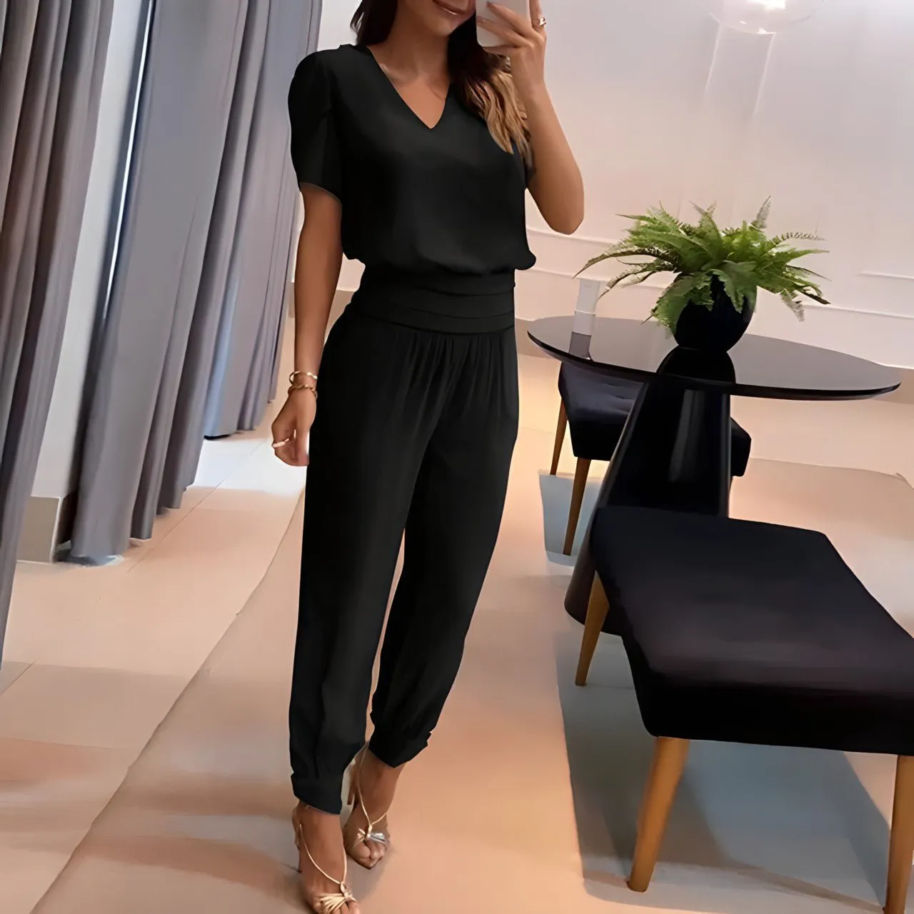 Arctic™ | Trendy Blouse & Pants Set