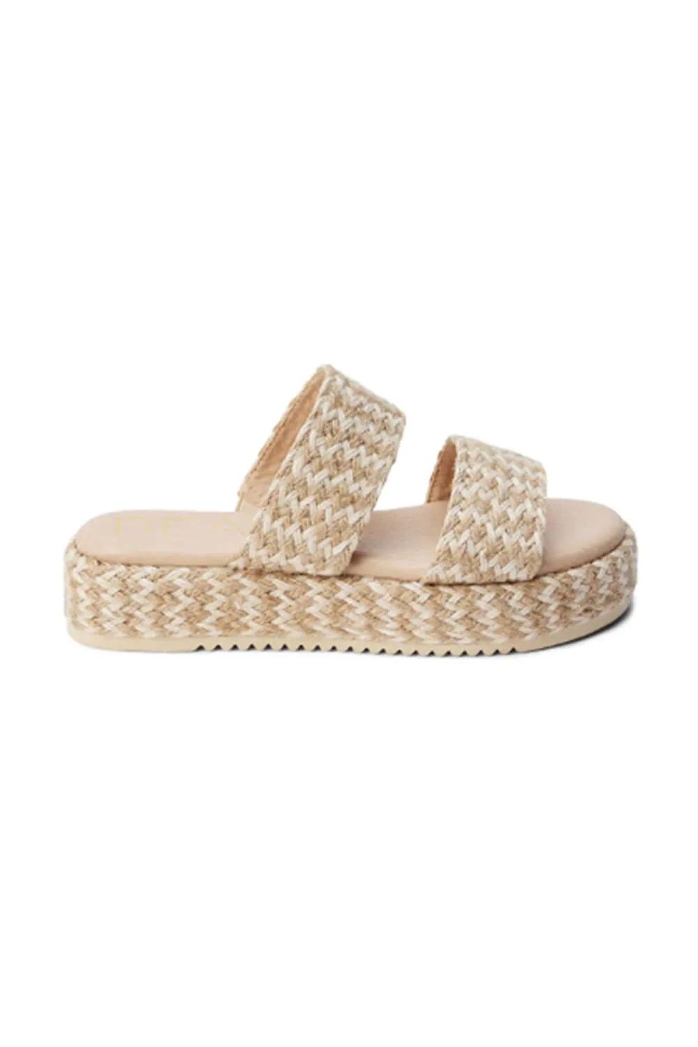 Beach by Matisse Borderline Jute Platform Sandals for Women in Natural | B-BORDERLINE-NAT MULTI