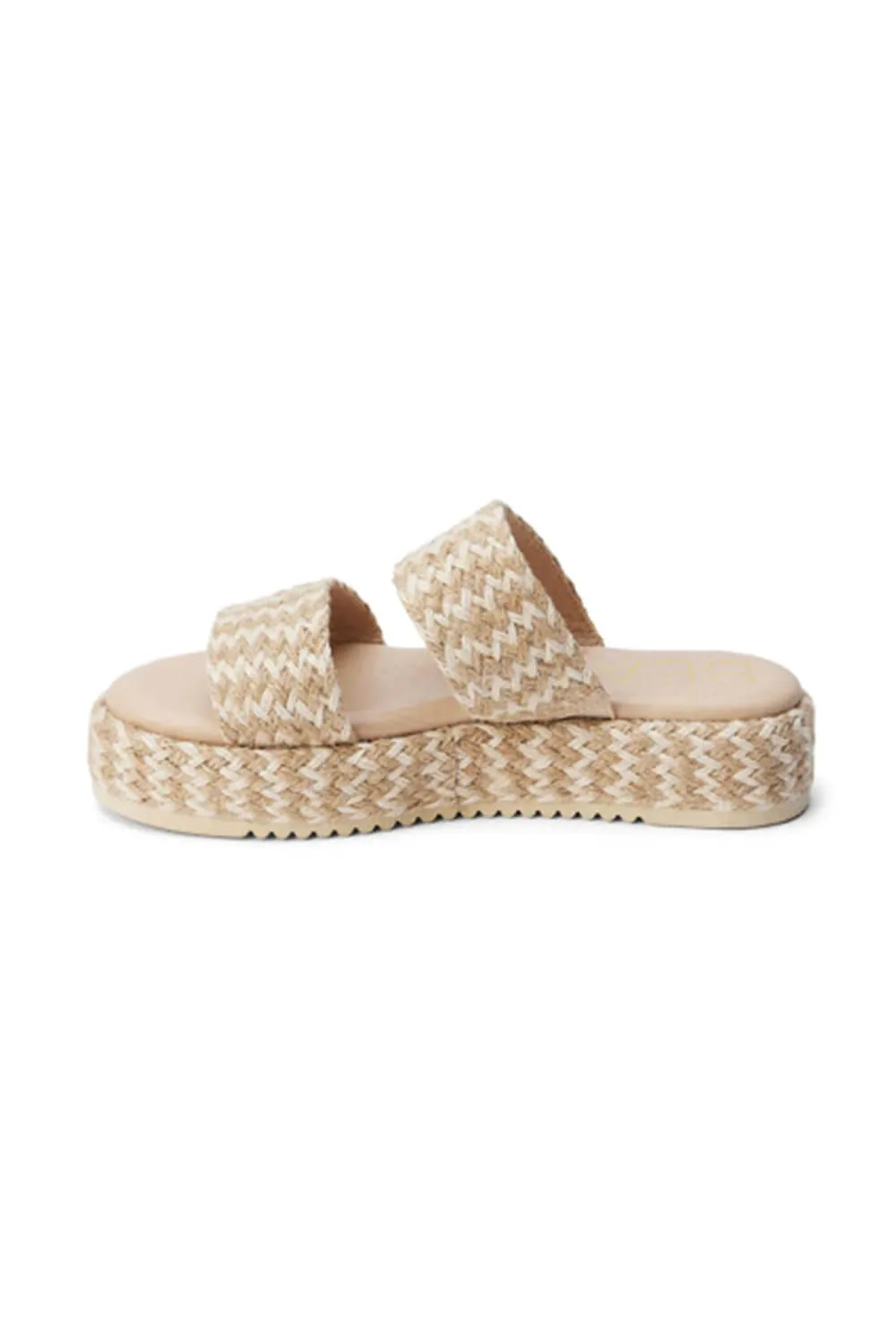 Beach by Matisse Borderline Jute Platform Sandals for Women in Natural | B-BORDERLINE-NAT MULTI