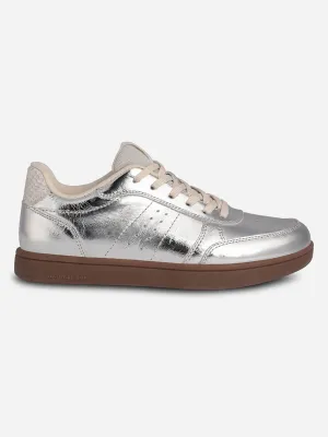 Bjork Leather Sneakers - Silver