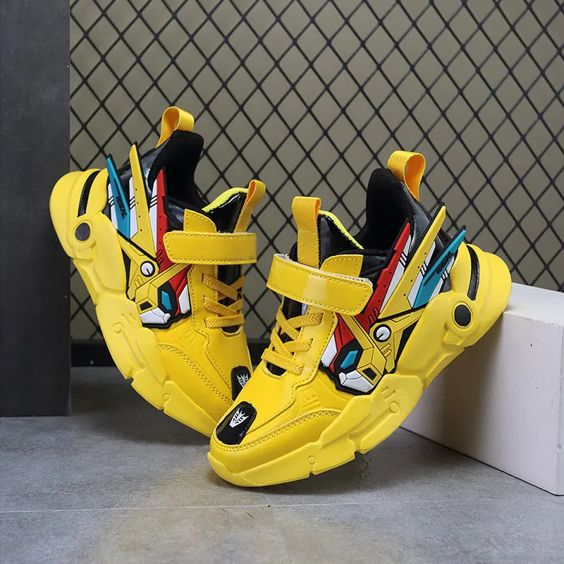 Boys' Waterproof Cartoon Running Shoes