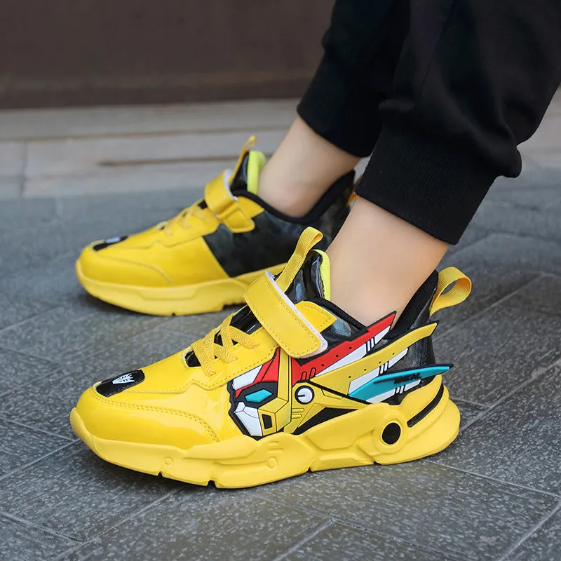 Boys' Waterproof Cartoon Running Shoes