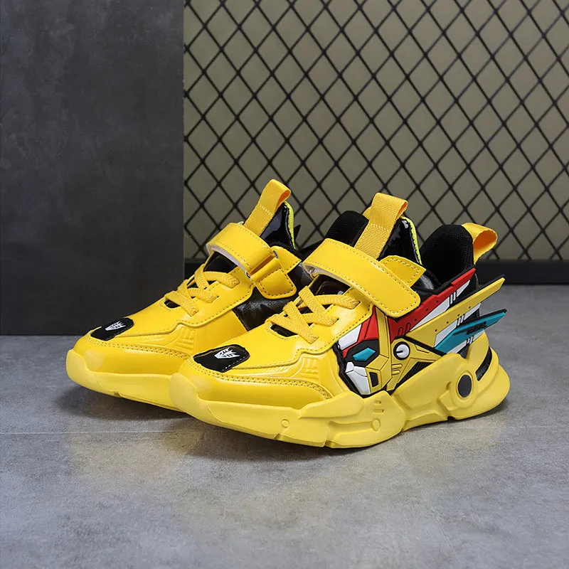 Boys' Waterproof Cartoon Running Shoes