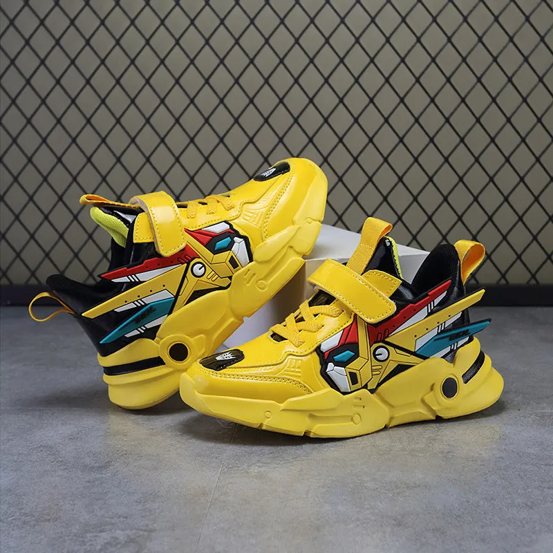Boys' Waterproof Cartoon Running Shoes