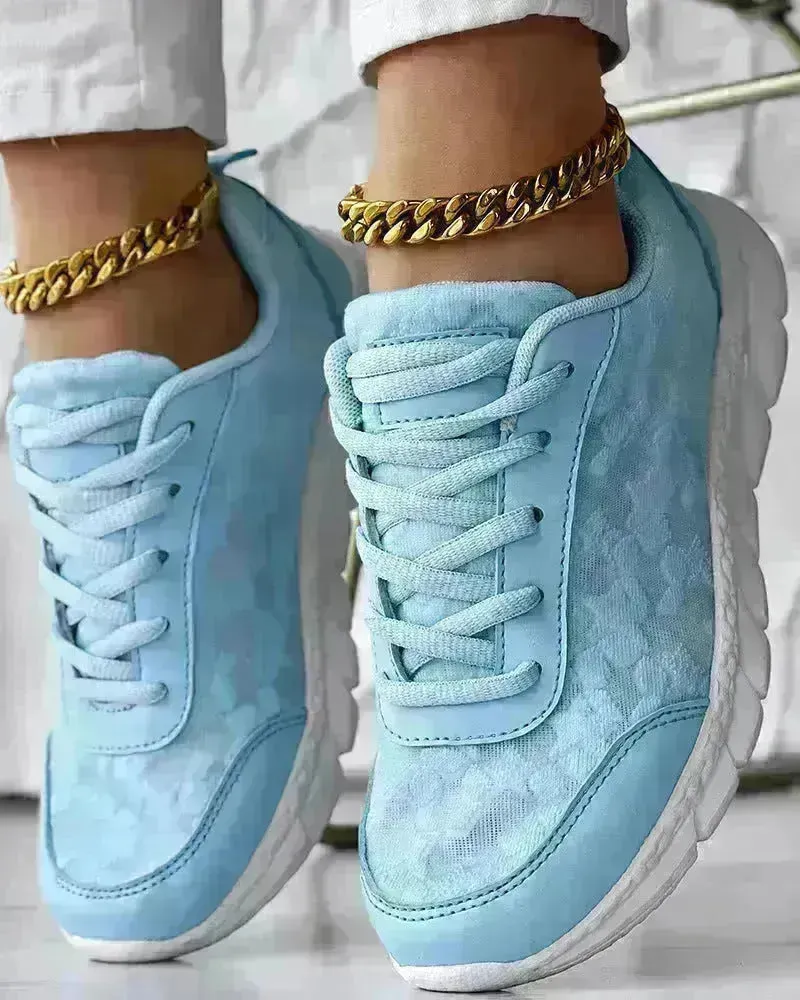 Breathable Lightweight Casual Women's Sports Soft Bottom Comfortable Running Shoes Sneaker for Women