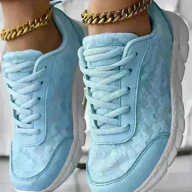 Breathable Lightweight Casual Women's Sports Soft Bottom Comfortable Running Shoes Sneaker for Women