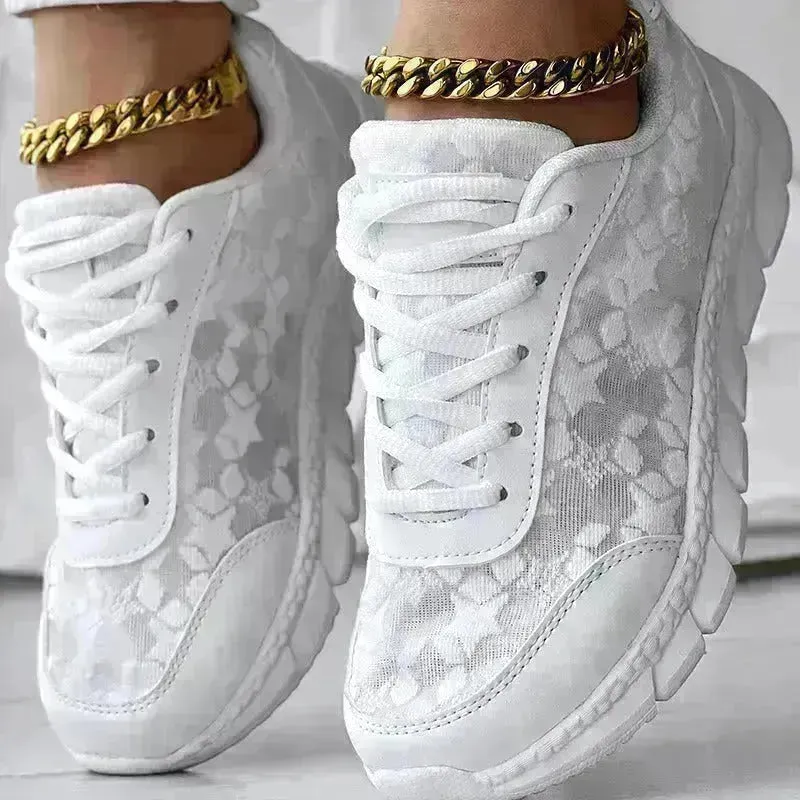 Breathable Lightweight Casual Women's Sports Soft Bottom Comfortable Running Shoes Sneaker for Women