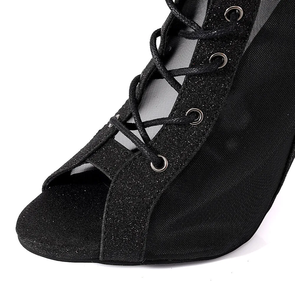 Breathable Mesh Jazz Dance Boots