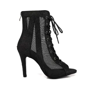 Breathable Mesh Jazz Dance Boots