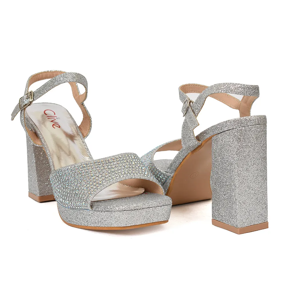 Bridal Sandal Heels