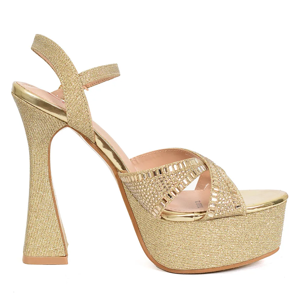 Bridal Sandal Heels