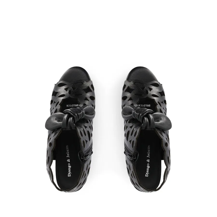 BRILEYS - BLACK LEATHER
