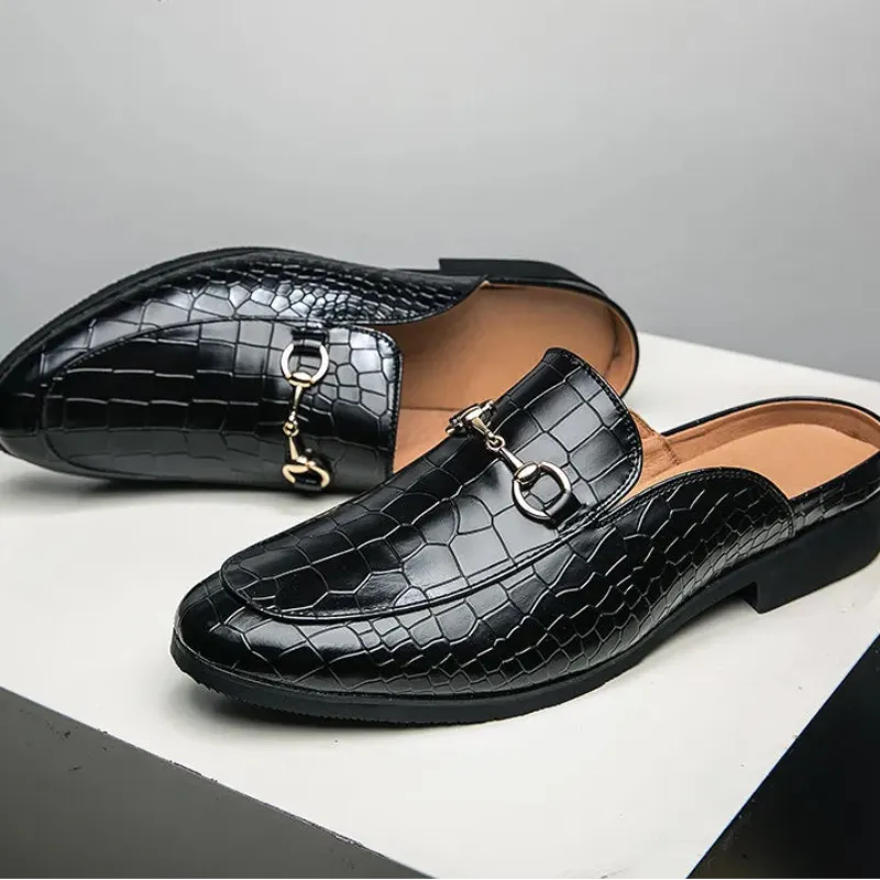 Cachi | Stylish Pointed Toe Men's Loafers - Comfortable Flat Leather Footwear