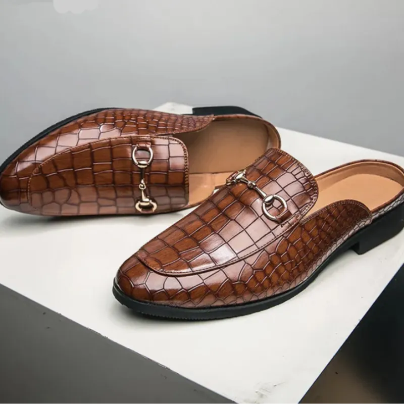 Cachi | Stylish Pointed Toe Men's Loafers - Comfortable Flat Leather Footwear