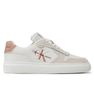 Calvin Klein Jeans Sneakers Casual Cupsole Irregular Lines W YW0YW00913-WHT