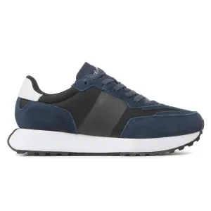 Calvin Klein Sneakers Low Top Lace Up Mix HM0HM00497-NVYBLK
