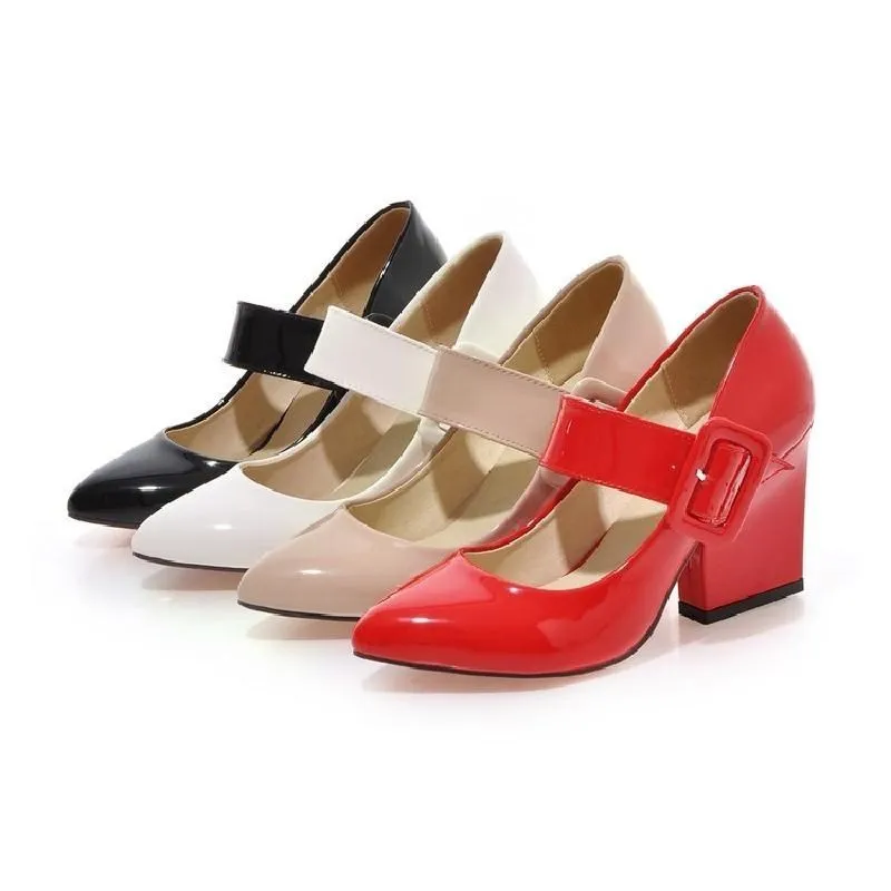 Cameland Patent Leather High Heels