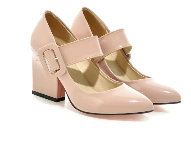 Cameland Patent Leather High Heels