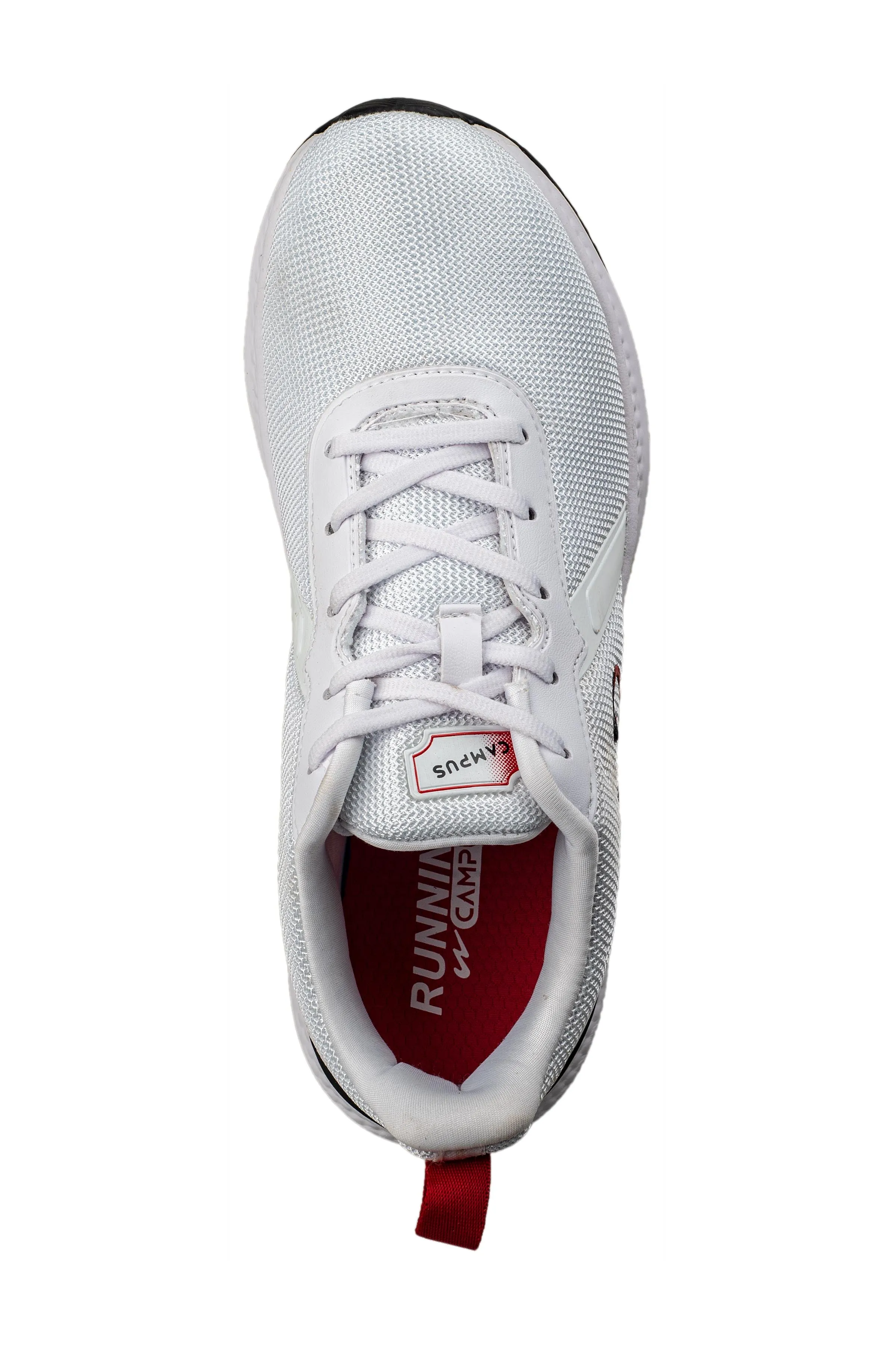 Campus Gents White / Red Sports Shoe