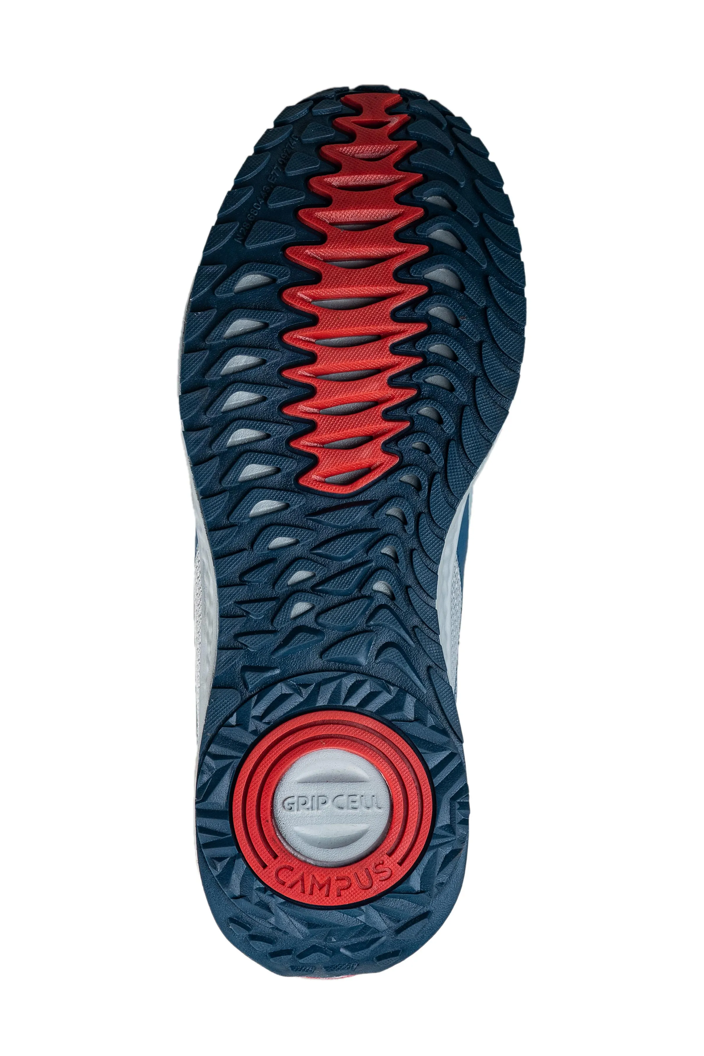 Campus L. Grey / Red Gents Sports Shoe