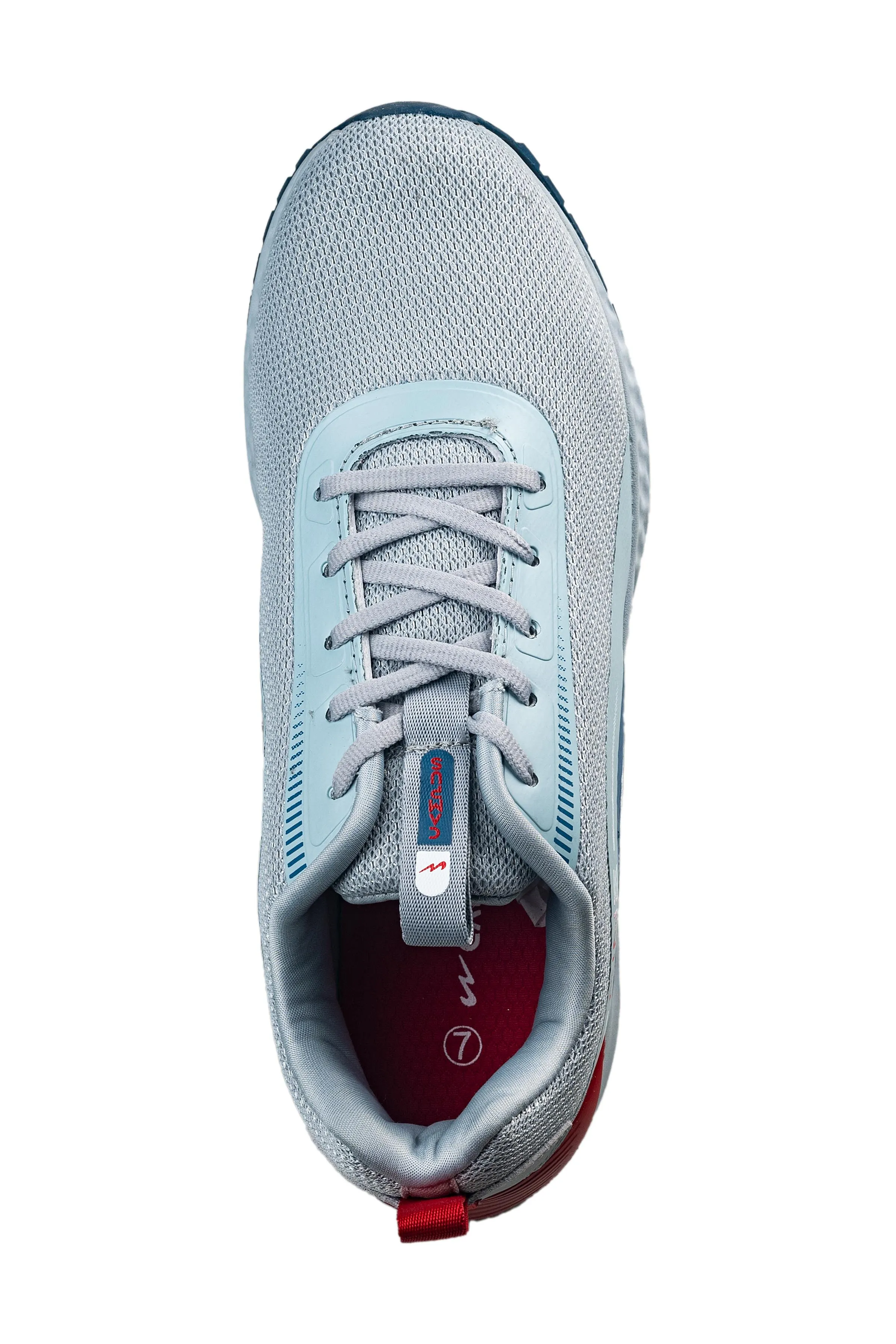 Campus L. Grey / Red Gents Sports Shoe