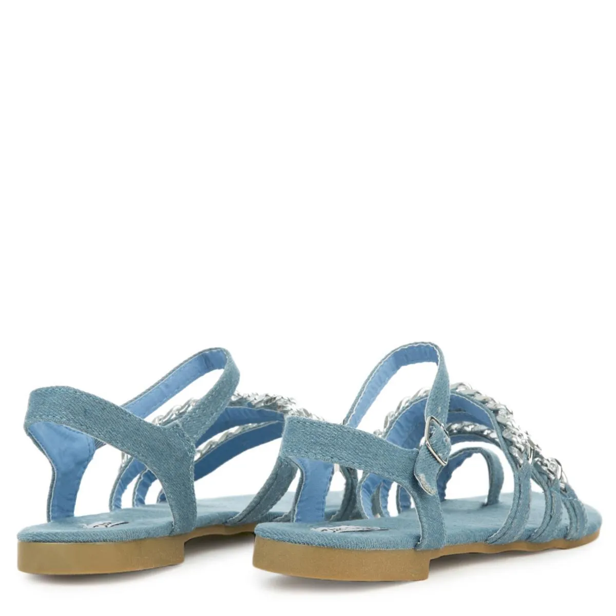 Cape Robbin Cash-4 Blue Sandals Blue