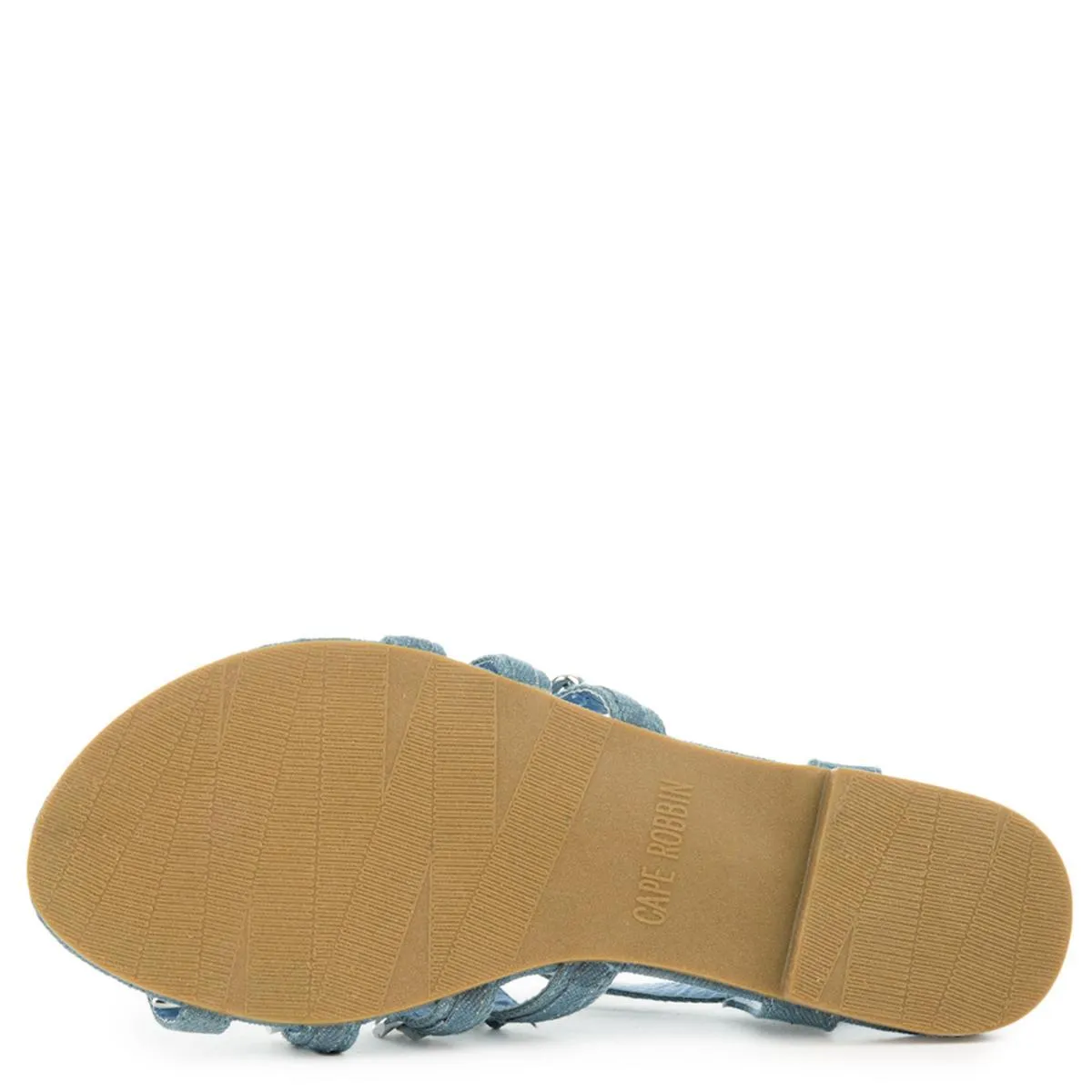 Cape Robbin Cash-4 Blue Sandals Blue