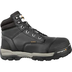 Carhartt Men's Ground Force 6" Composite Toe Waterproof Work Boot - Black - CME6351