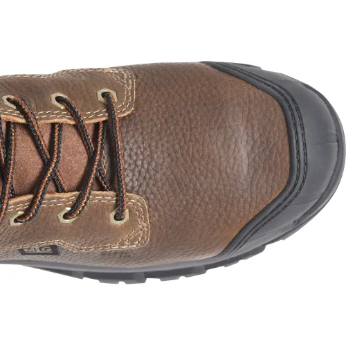 Carolina Men's Falcon 6" Steel Toe Waterproof Metguard Work Boot -Brown- CA3591