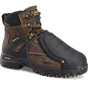 Carolina Men's Miter 6"� Comp Toe Waterproof Metguard Work Boot Brown - CA5586