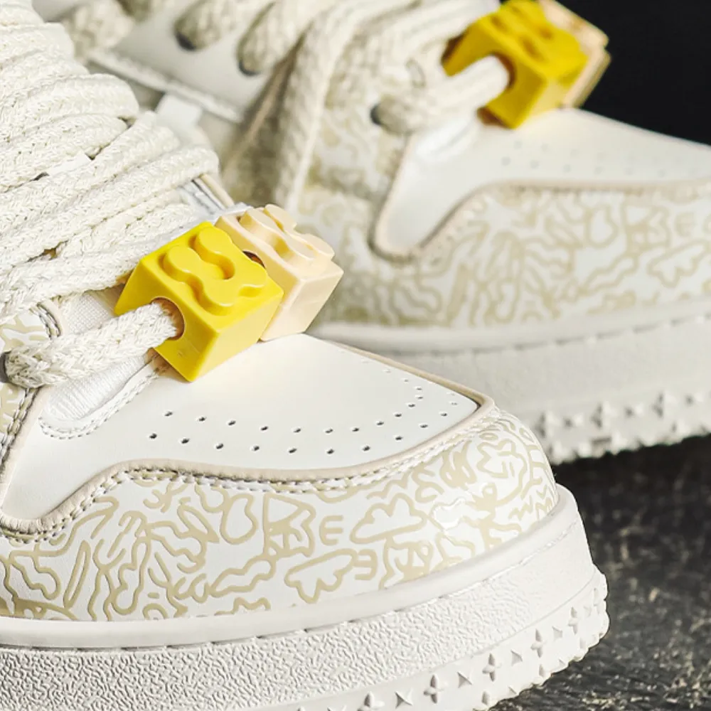 Casual Building Block Couple Sneaker