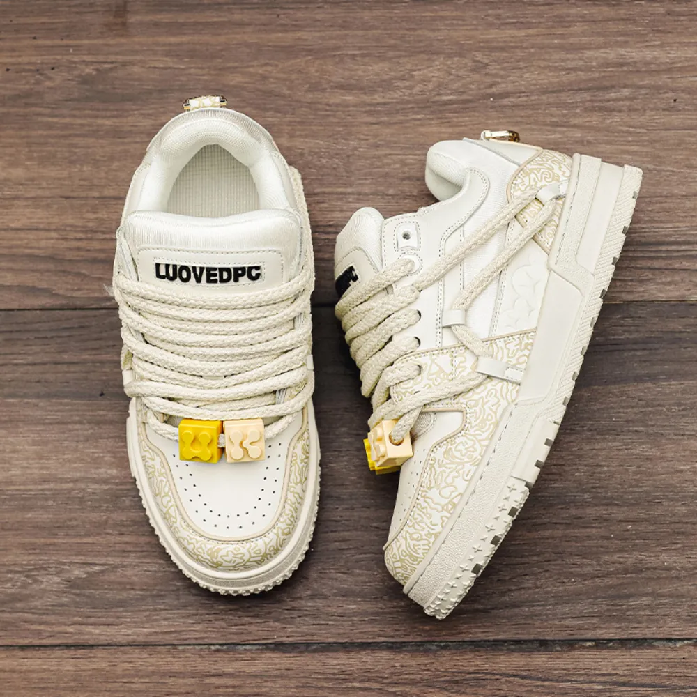 Casual Building Block Couple Sneaker